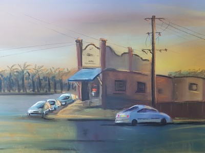 Wydnham, NSW - After the Rain, pastel on Me Teintes Tex A3 size, available A$350